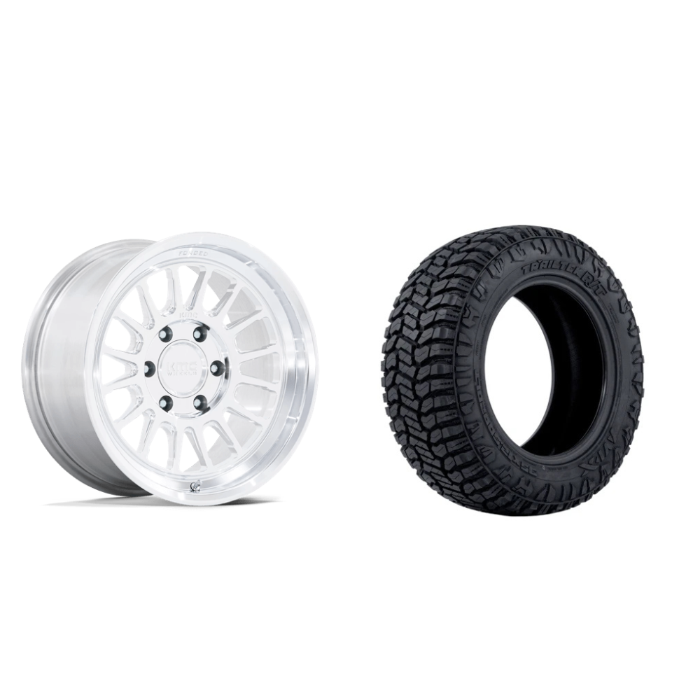 KM447 IMPACT FORGED MONOBLOCK & Trailtek RT LT285/70R17